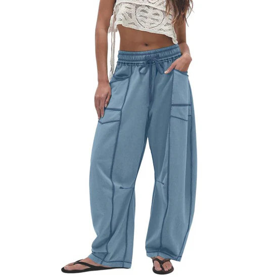 High Waisted Barrell Pants